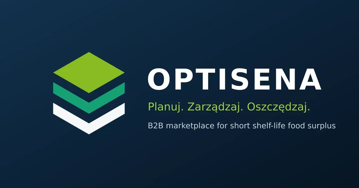 Optisena - B2B marketplace for short shelf-life food screenshot
